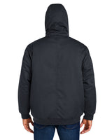Harriton Unisex ClimaBloc® Heavyweight Hooded Full-Zip Jacket Harriton