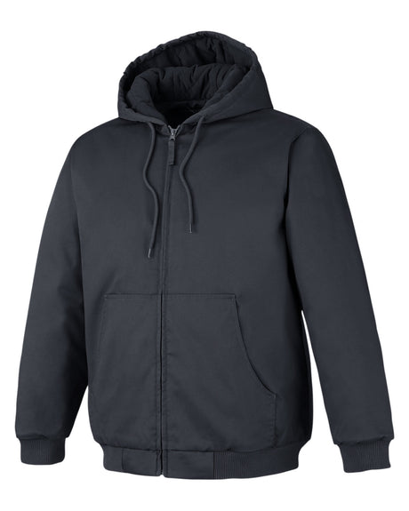 Harriton Unisex ClimaBloc® Heavyweight Hooded Full-Zip Jacket Harriton