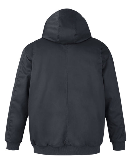 Harriton Unisex ClimaBloc® Heavyweight Hooded Full-Zip Jacket Harriton