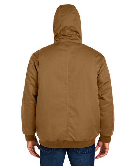 Harriton Unisex ClimaBloc® Heavyweight Hooded Full-Zip Jacket Harriton