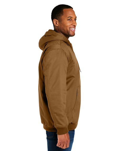 Harriton Unisex ClimaBloc® Heavyweight Hooded Full-Zip Jacket Harriton