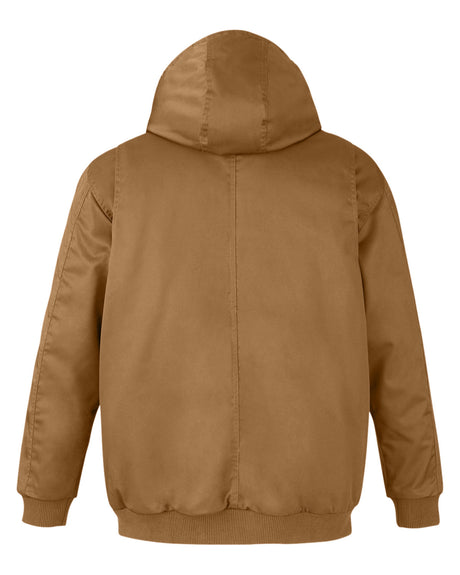 Harriton Unisex ClimaBloc® Heavyweight Hooded Full-Zip Jacket Harriton