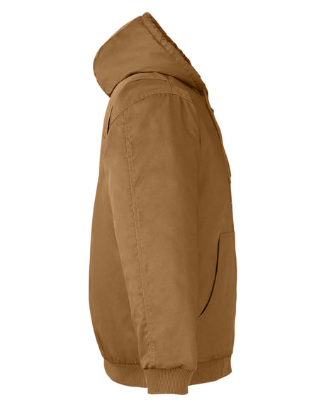 Harriton Unisex ClimaBloc® Heavyweight Hooded Full-Zip Jacket Harriton
