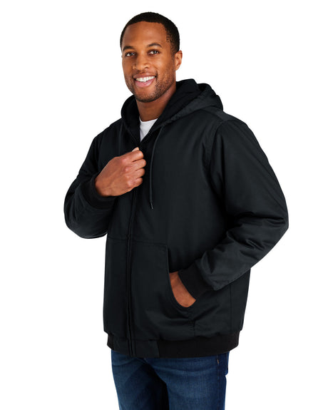 Harriton Unisex ClimaBloc® Heavyweight Hooded Full-Zip Jacket Harriton