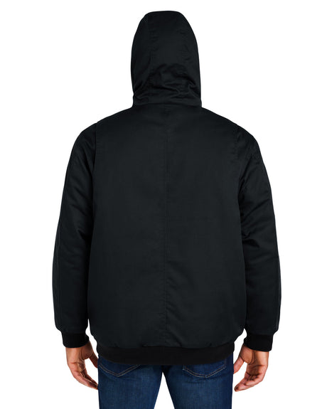 Harriton Unisex ClimaBloc® Heavyweight Hooded Full-Zip Jacket Harriton