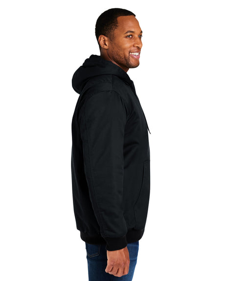 Harriton Unisex ClimaBloc® Heavyweight Hooded Full-Zip Jacket Harriton