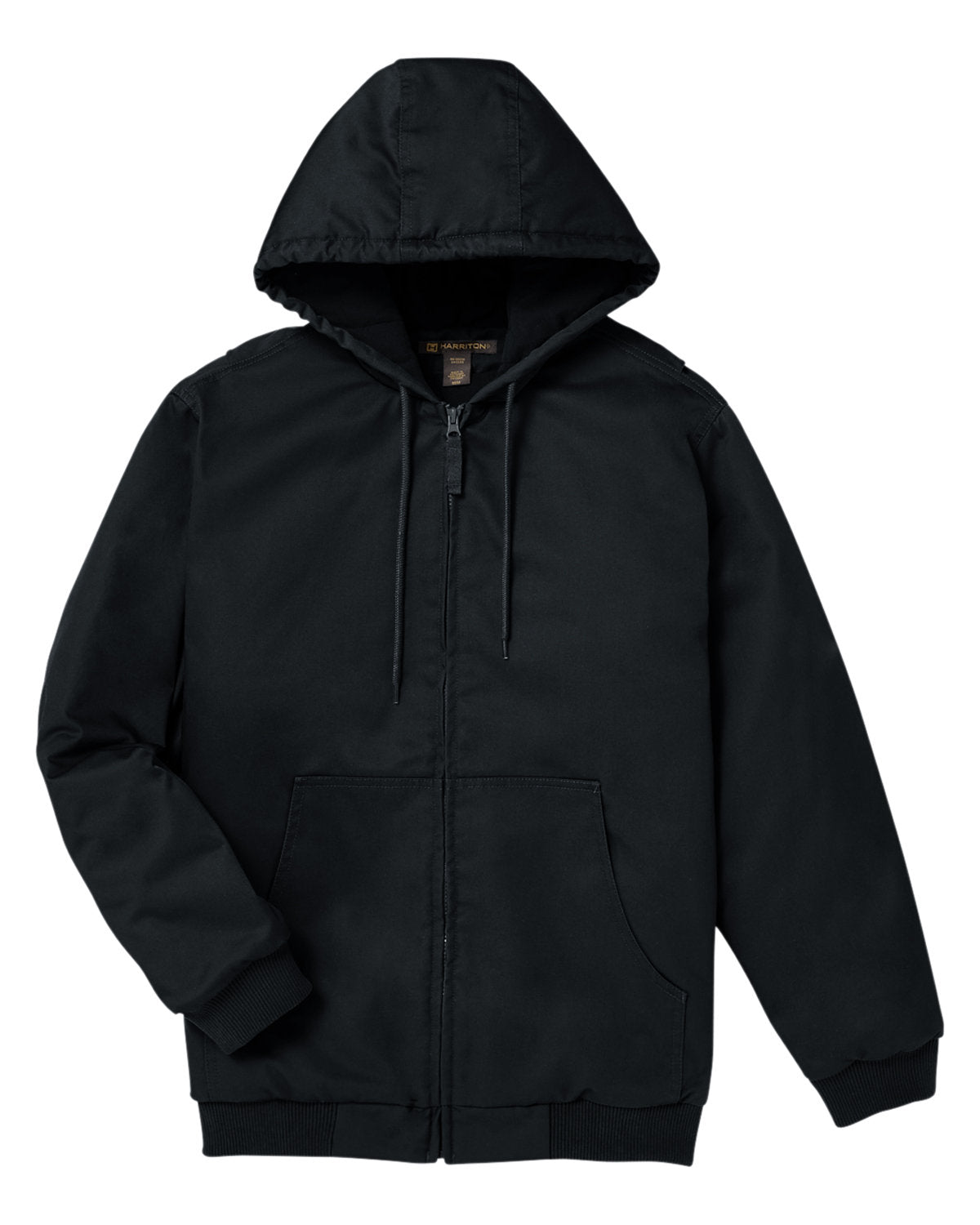 Harriton Unisex ClimaBloc® Heavyweight Hooded Full-Zip Jacket Harriton