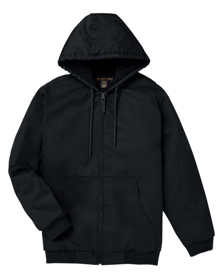 Harriton Unisex ClimaBloc® Heavyweight Hooded Full-Zip Jacket Harriton