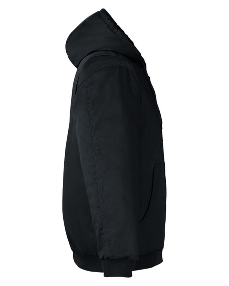Harriton Unisex ClimaBloc® Heavyweight Hooded Full-Zip Jacket Harriton