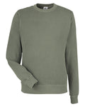 J America Unisex Pigment Dyed Fleece Sweatshirt J America