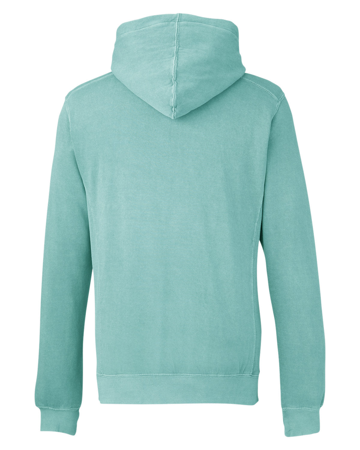 J America Unisex Pigment Dyed Fleece Hooded Sweatshirt J America