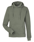 J America Unisex Pigment Dyed Fleece Hooded Sweatshirt J America