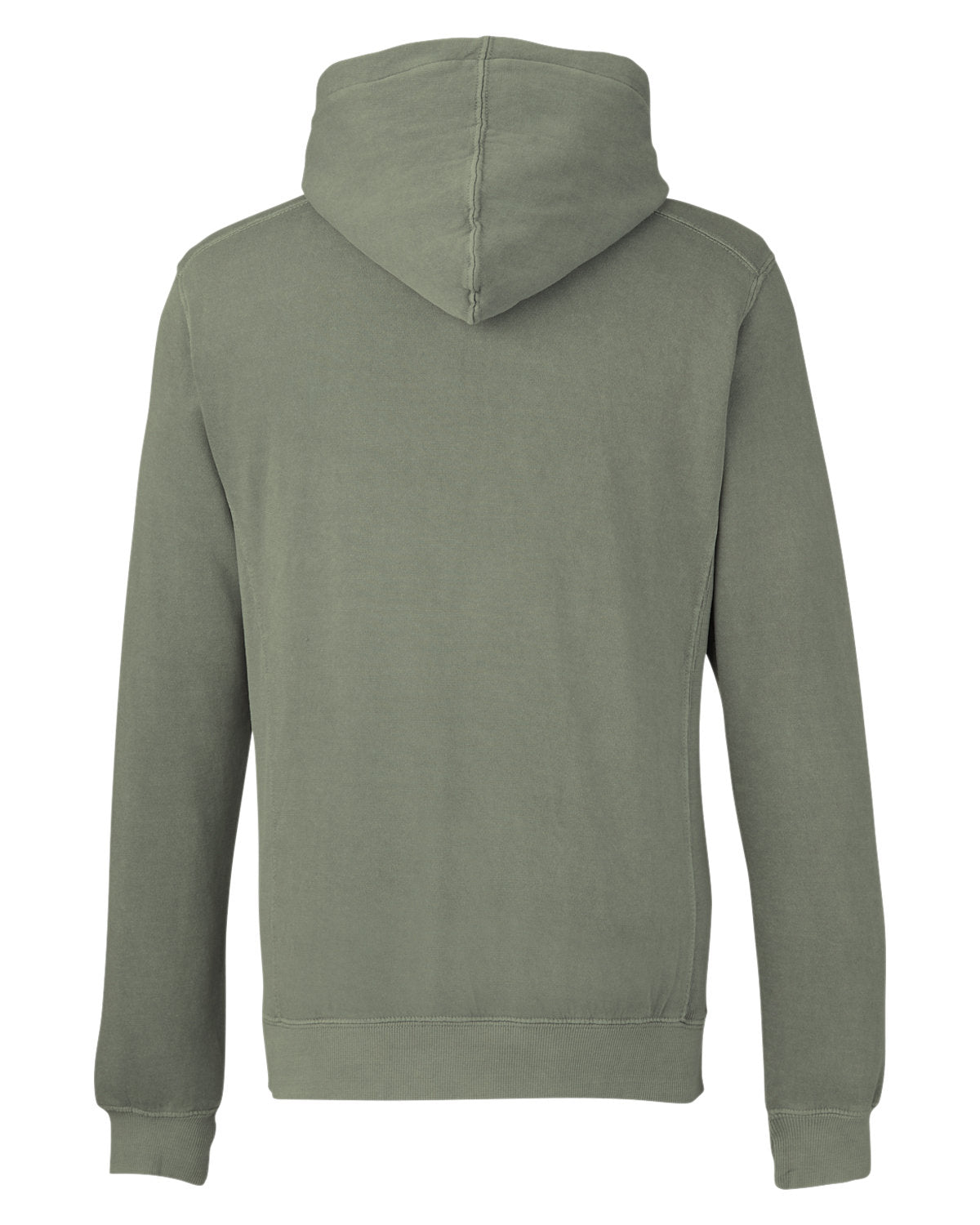 J America Unisex Pigment Dyed Fleece Hooded Sweatshirt J America