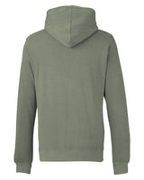 J America Unisex Pigment Dyed Fleece Hooded Sweatshirt J America