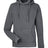 J America Unisex Pigment Dyed Fleece Hooded Sweatshirt J America