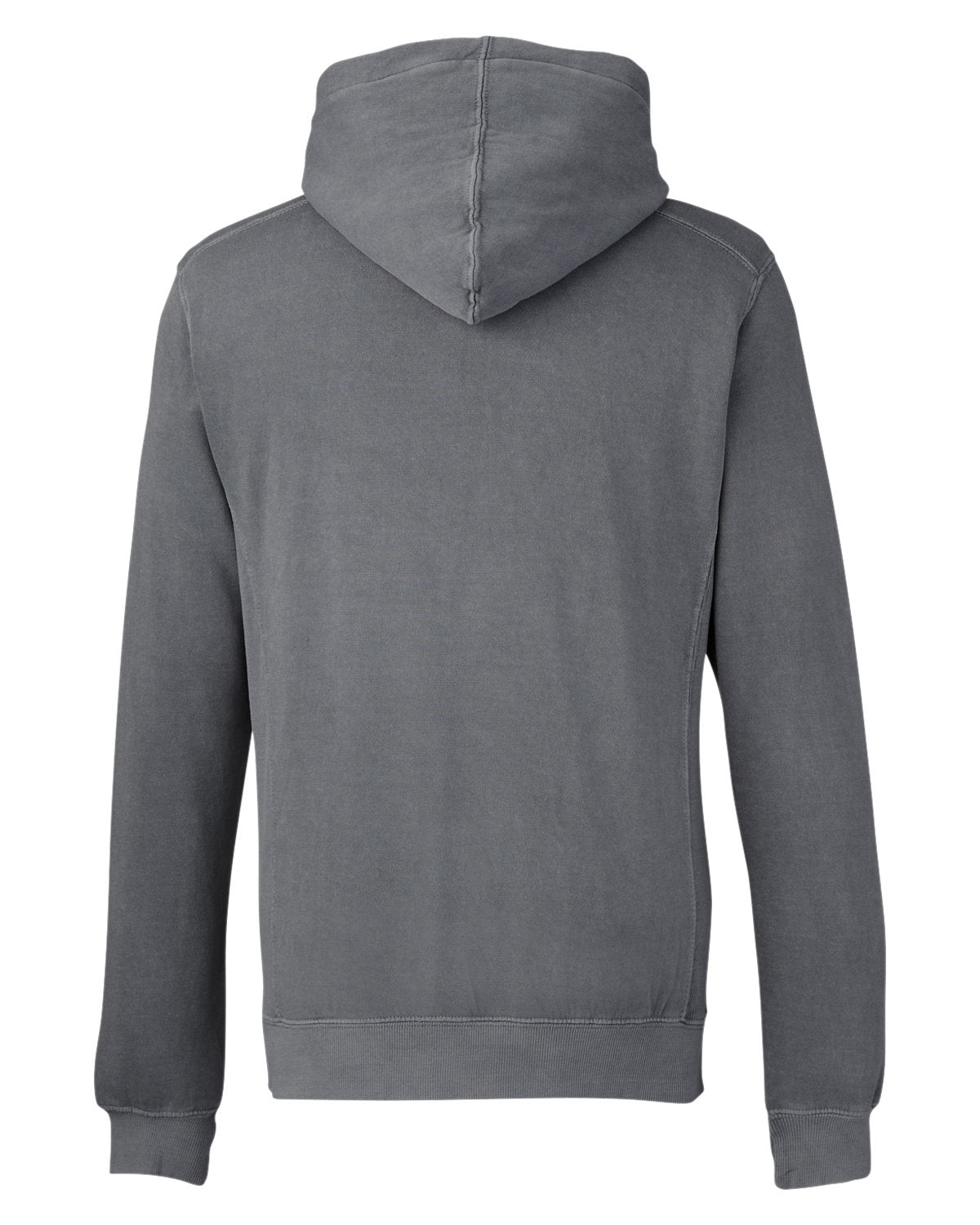 J America Unisex Pigment Dyed Fleece Hooded Sweatshirt J America