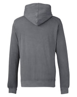 J America Unisex Pigment Dyed Fleece Hooded Sweatshirt J America