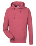 J America Unisex Pigment Dyed Fleece Hooded Sweatshirt J America