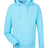 J America Unisex Pigment Dyed Fleece Hooded Sweatshirt J America