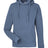 J America Unisex Pigment Dyed Fleece Hooded Sweatshirt J America