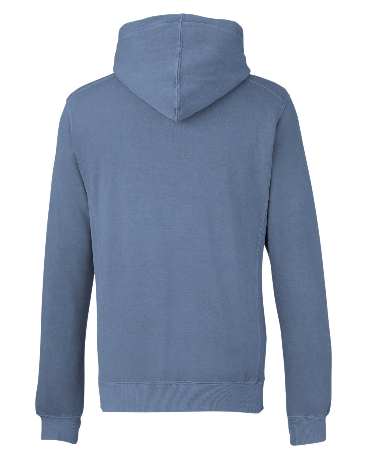 J America Unisex Pigment Dyed Fleece Hooded Sweatshirt J America
