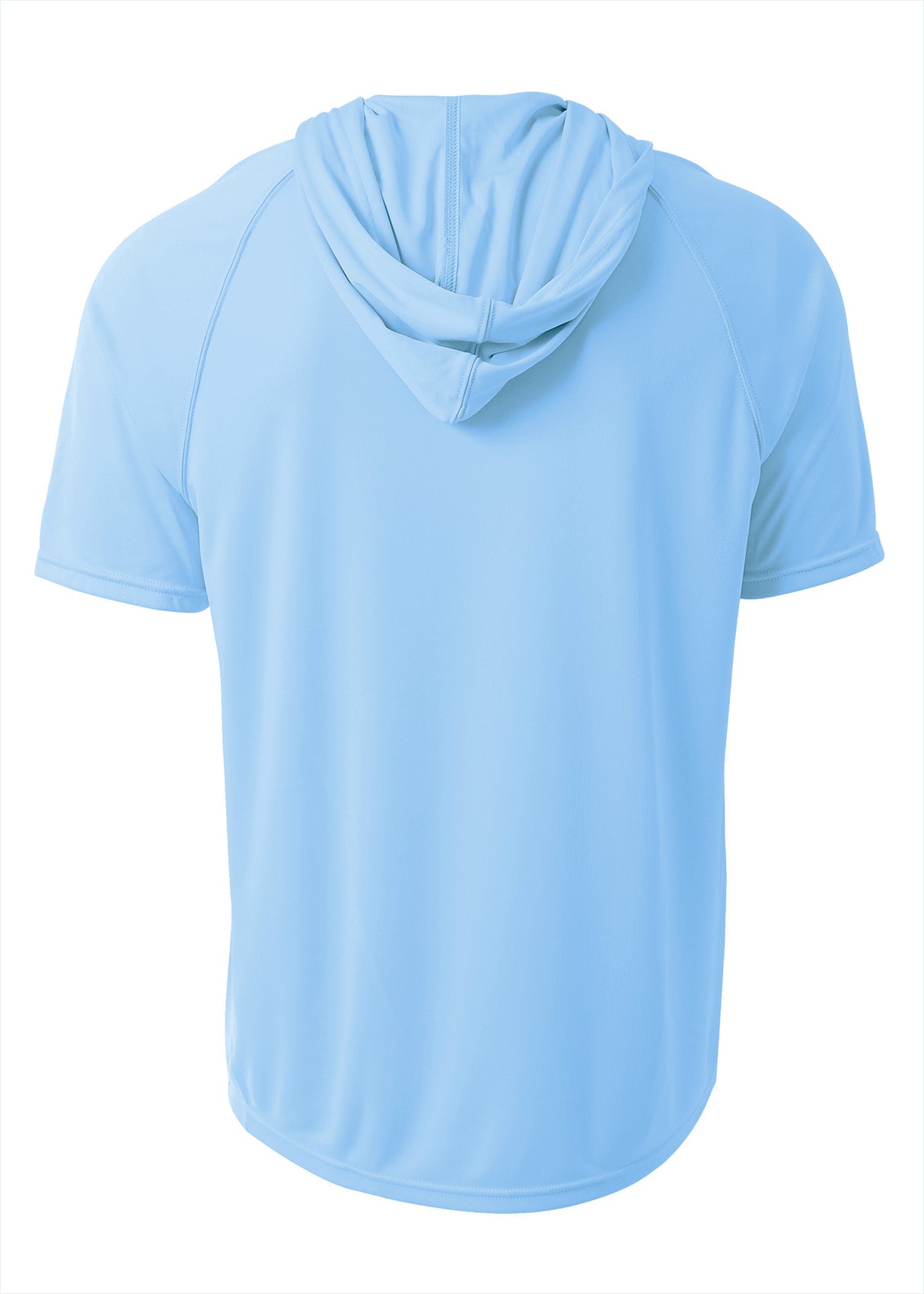 A4 Men's Short Sleeve Hooded Tee