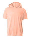 A4 Men's Short Sleeve Hooded Tee Mens Apparel Shirts & Tops
