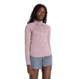 New Balance Women's Athletics Heat Grid Half Zip Womens Apparel Sweatshirts & Fleece