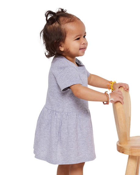 Rabbit Skins Infant Fine Jersey Dress Rabbit Skins