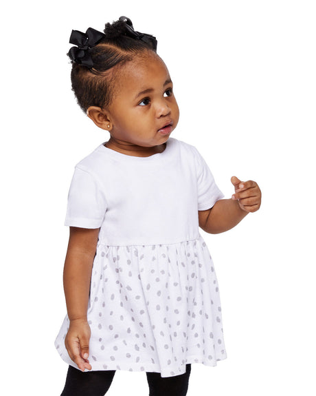 Rabbit Skins Infant Fine Jersey Dress Rabbit Skins