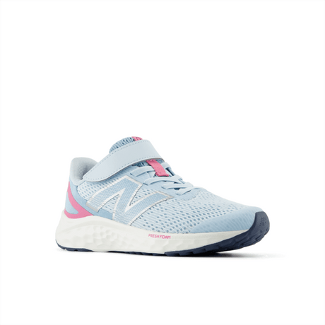 New Balance Youth Girls Fresh Foam Arishi V4 Bungee Lace with Top Strap Shoe - PAARIYB4 Wide Youth Footwear Training & Running