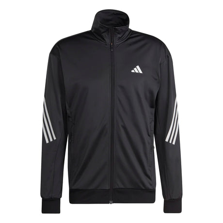 adidas Men's 3-Stripes Knit Tennis Jacket Tennis & Racquet Apparel All