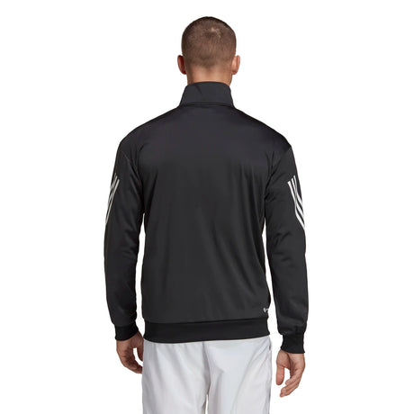 adidas Men's 3-Stripes Knit Tennis Jacket Tennis & Racquet Apparel All