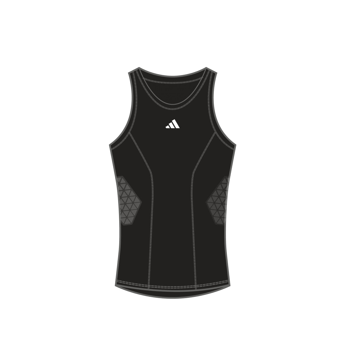 adidas Men's Padded Basketball Tank Top Basketball Jerseys Adult