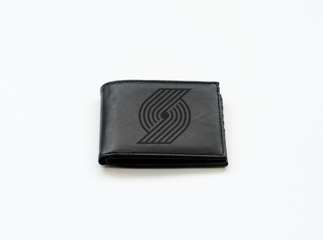 Rico Industries NBA  Portland Trail Blazers  Laser Engraved Billfold Wallet-2