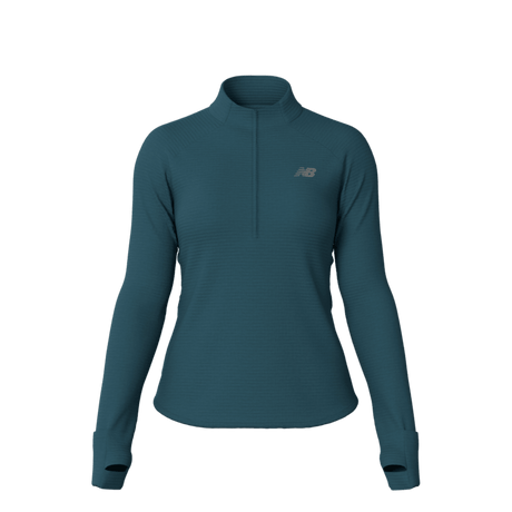 New Balance Women's Athletics Heat Grid Half Zip Womens Apparel Sweatshirts & Fleece