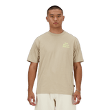 New Balance Men's Sport Essentials Logo Puff T-Shirt Mens Apparel Shirts & Tops