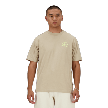 New Balance Men's Sport Essentials Logo Puff T-Shirt Mens Apparel Shirts & Tops