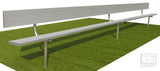 Gared Spectator Inground Bench with Back Sports Field Equipment All