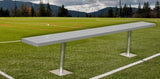 Gared Spectator Surface Mount Bench without Back Sports Field Equipment All
