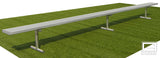 Gared Spectator Bench without Back Sports Field Equipment All