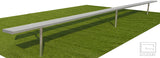 Gared Spectator Bench Without Back Sports Field Equipment All