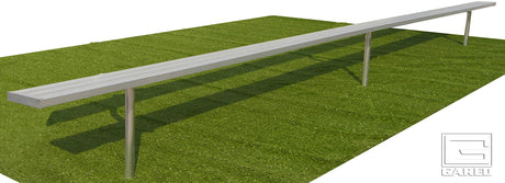 Gared Spectator Bench Without Back Sports Field Equipment All