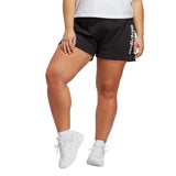 adidas Women's Essentials Linear French Terry Shorts Plus Size Womens Apparel Shorts