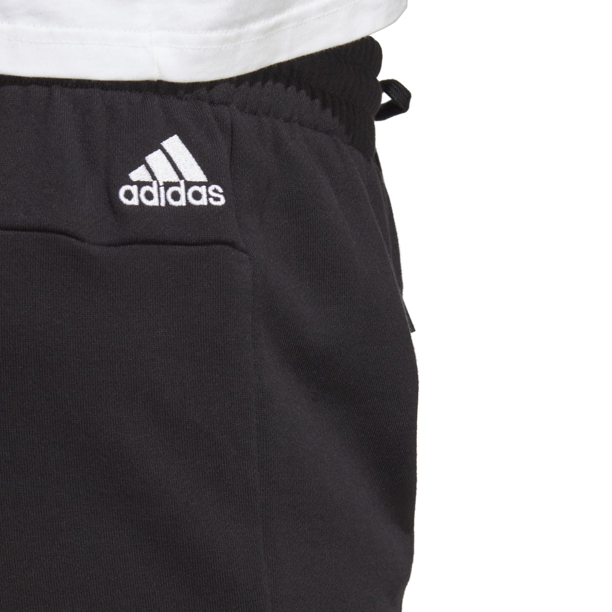 adidas Women's Essentials Linear French Terry Shorts Plus Size Womens Apparel Shorts