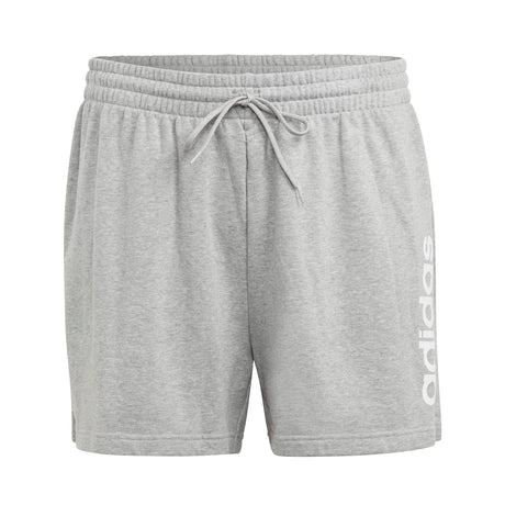 adidas Women's Essentials Linear French Terry Shorts Plus Size Womens Apparel Shorts