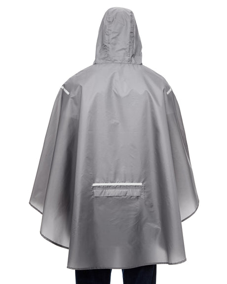 Team 365 Adult Zone Protect Packable Poncho Mens Apparel Jackets & Vests