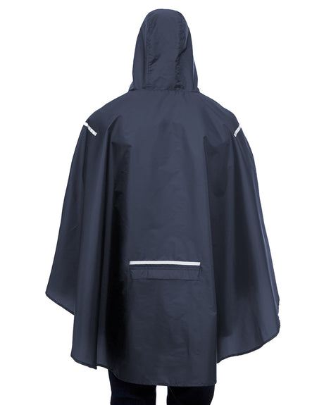 Team 365 Adult Zone Protect Packable Poncho Mens Apparel Jackets & Vests