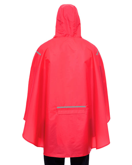 Team 365 Adult Zone Protect Packable Poncho Mens Apparel Jackets & Vests