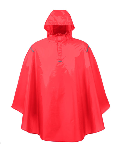 Team 365 Adult Zone Protect Packable Poncho Mens Apparel Jackets & Vests
